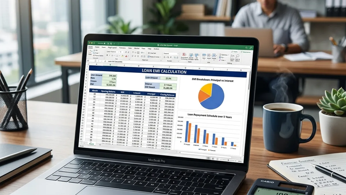 Loan EMI Calculator — Monthly Repayment Estimator