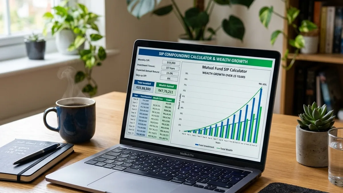 Mutual Fund SIP Wealth Return Calculator